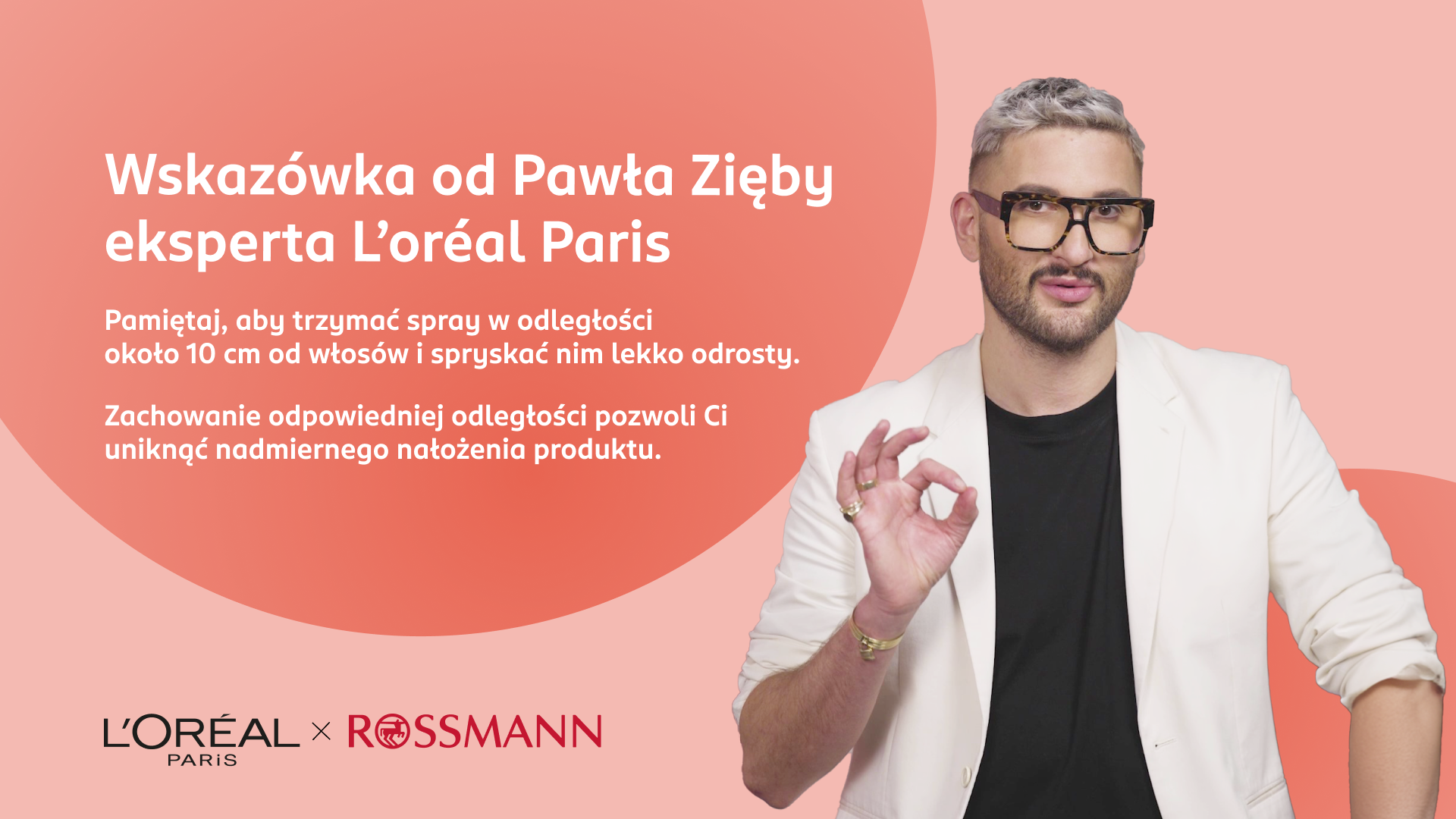 Paweł Zięba, ekspert L'Oréal Paris, tłumaczy, jak używać Magic Retouch.