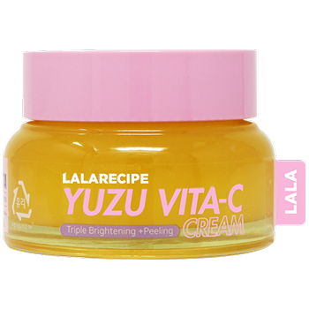 Opakowanie kremu LalaRecipe Yuzu Vita C Cream