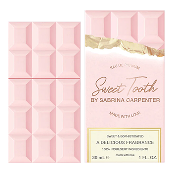 Opakowanie i flakon Sabrina Carpenter Sweet Tooth