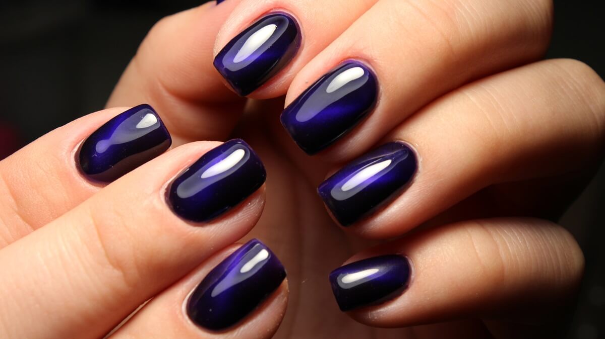 Glass nails i cat eye