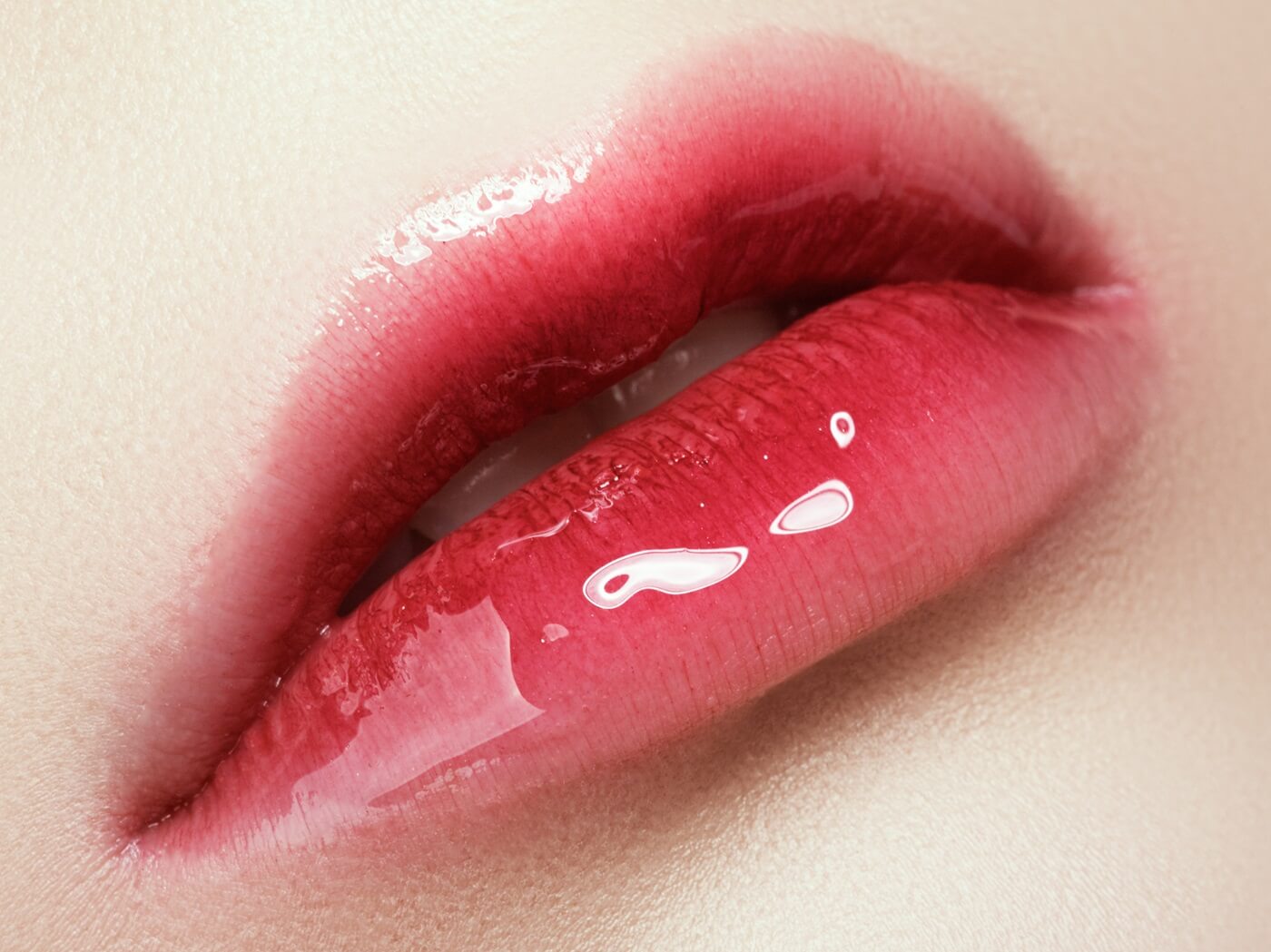 Koreańskie ombre lips