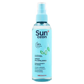 Opakowanie sprayu po opalaniu Sunozon