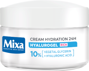 Opakowanie kremu Mixa Hyalurogel