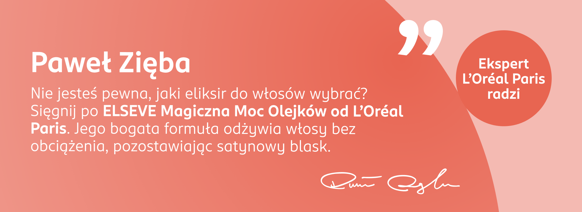 Korzyści wynikające ze stosowania eliksiru ELSEVE Magiczna Moc Olejków od L’Oréal Paris – infografika