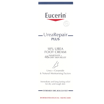 Opakowanie kremu do stóp Eucerin Urea Repair Plus