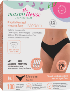 Opakowanie majtek menstruacyjnych Masmi Reuse Modern
