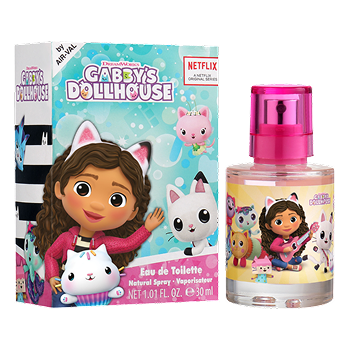 Opakowanie i flakon Gabby’s Dollhouse