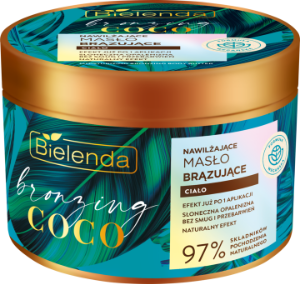 Opakowanie masła brązującego do ciała Bielenda Bronzing Coco 