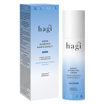 Opakowanie kremu Hagi Aqua
