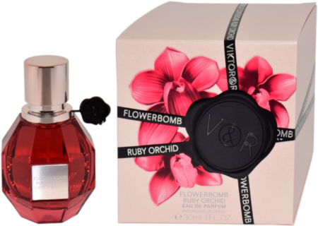 Opakowanie i flakon Viktor & Rolf Flowerbomb Ruby Orchid
