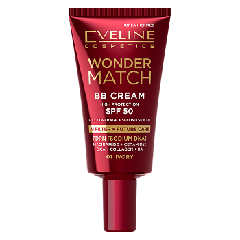 Opakowanie kremu BB Eveline Cosmetics Wonder Match