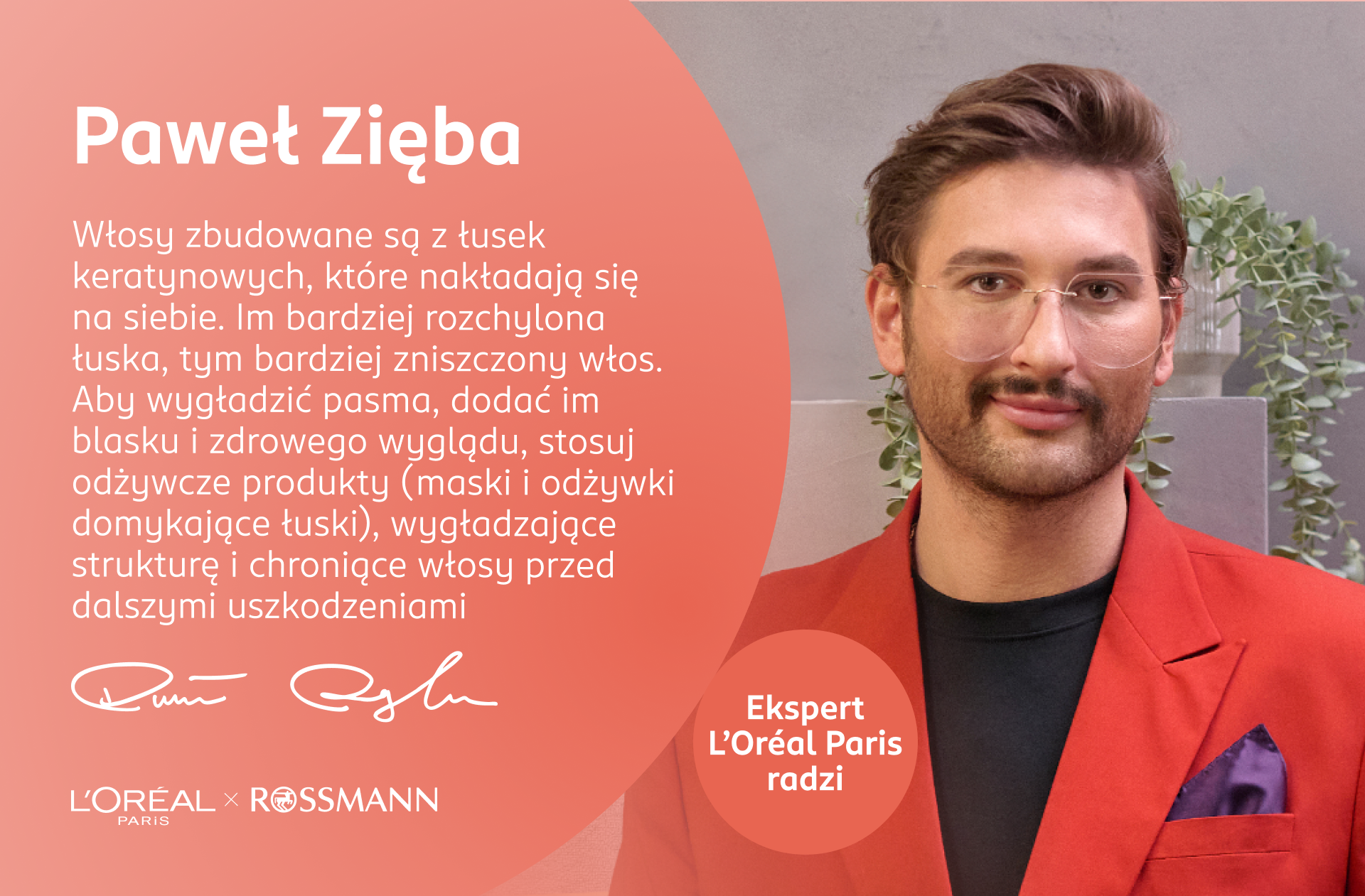 Porada eksperta – stosowanie odżywczych kosmetyków domykających łuski włosów