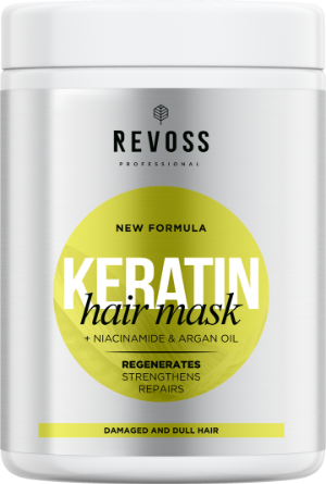 Opakowanie maski do włosów Revoss Professional Keratin